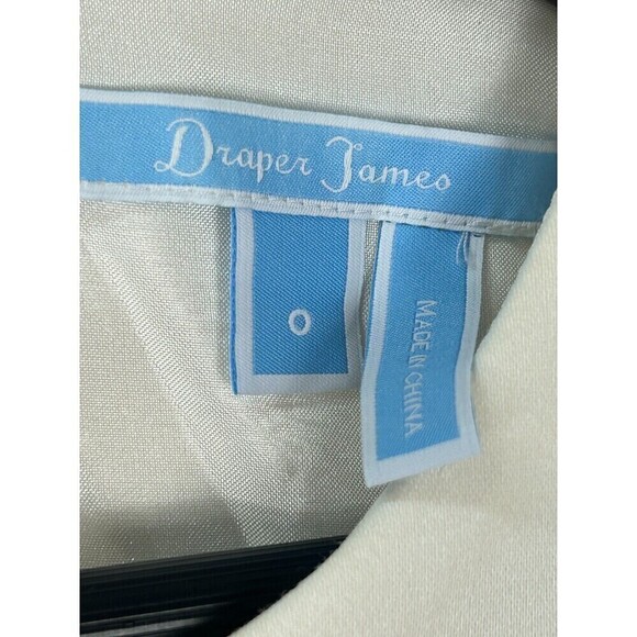 Draper James Climbing Bloom Women Sz 0 Dress Floral Blue Yellow Embroidered E4 - Picture 10 of 12